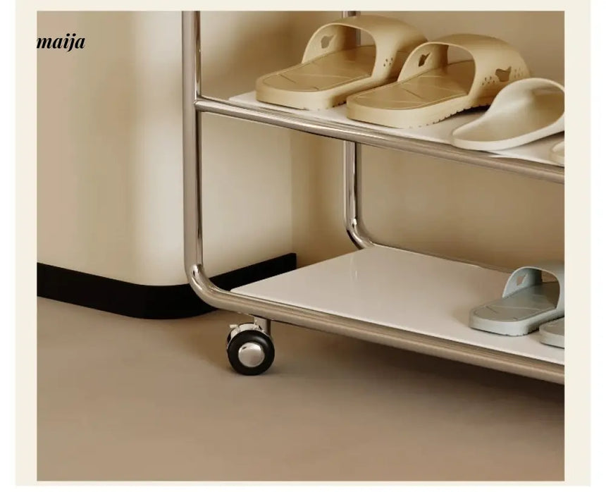 YUJIA Stainless Steel Multi-Layer Shoe Storage Cabinet from YUJIA