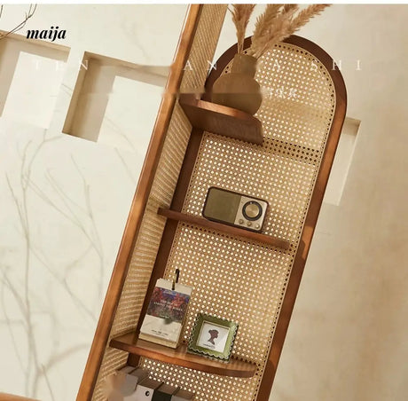 RATTAN CRAFTSMAN Rattan Corner Cabinet from RATTAN CRAFTSMAN