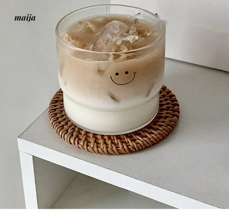 BANKE Smile Coffee Glass Cup from BANKE