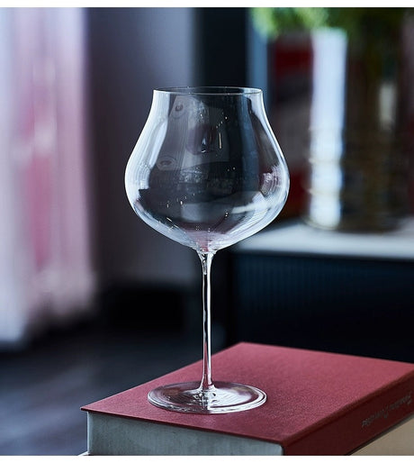 RONA Czech Burgundy Red Wine Glass from RONA