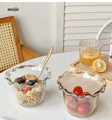 BANKE Dessert Glass Bowl Fruit Salad Yogurt Bowl from BANKE