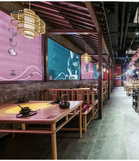 ZHONGSHAN Japanese Ceiling Lamp with Tatami Style from ZHONGSHAN