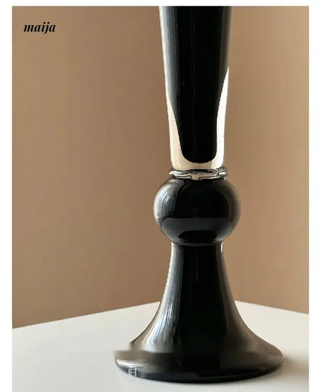 GUIFOU Black High Foot Vase from GUIFOU