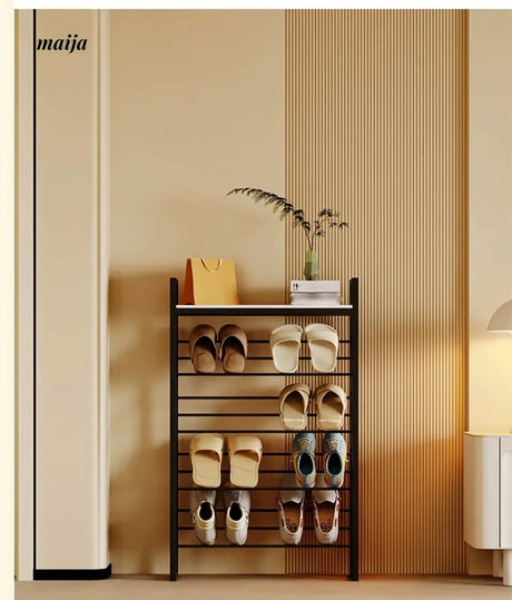 YUJIA Nordic Iron Shoe Rack Multi-Layer Storage from YUJIA