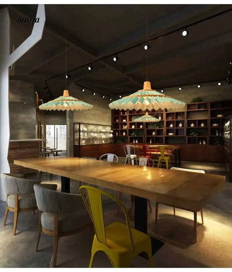 ZHONGSHAN Japanese Ceiling Lamp with Umbrella Design from ZHONGSHAN