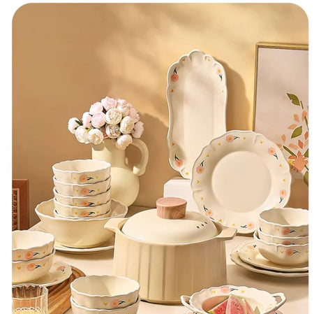 MOSE Creamy High-Quality Tableware Set from MOSE