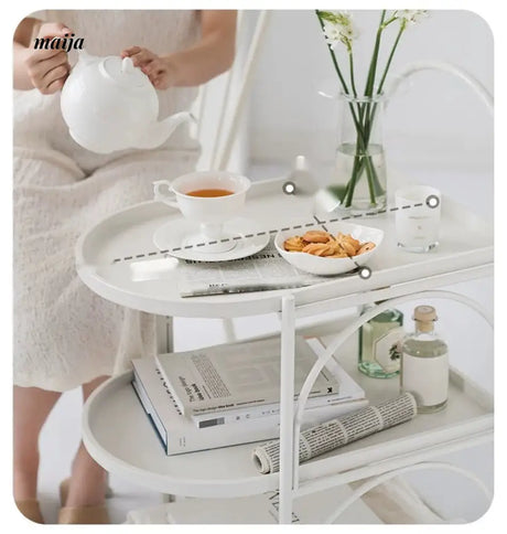 LIVINGPLUS Multi-Layer Snack Storage Cart from LIVINGPLUS