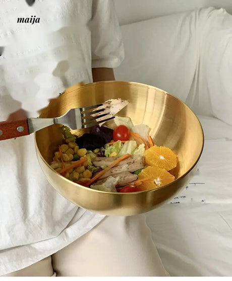 BANKE Stainless Steel Big Tableware Metal Fruit Home Use from BANKE