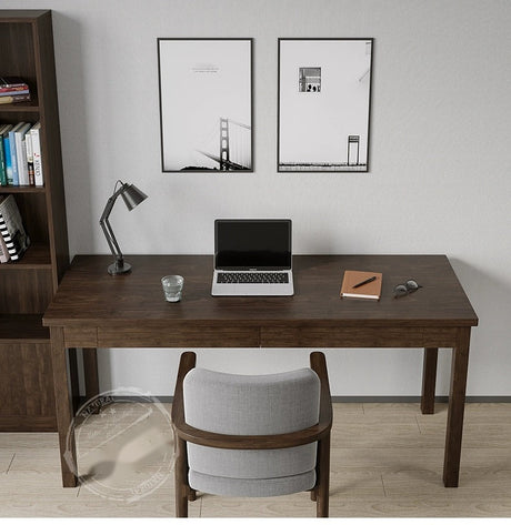 SUNX Nordic Solid Wood Desk with Drawer from SUNX