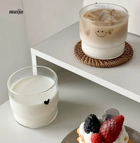 BANKE Smile Coffee Glass Cup from BANKE