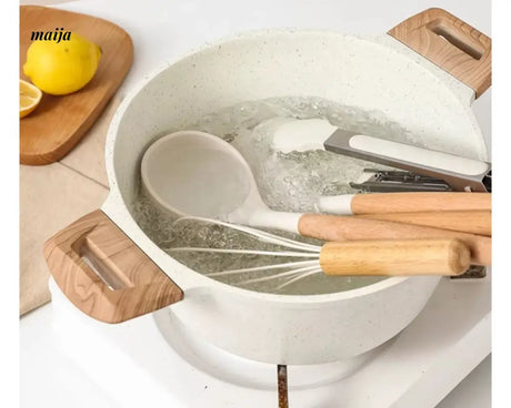 CAROTE Silicone Shovel for Frying and Non-Stick Cooking from CAROTE