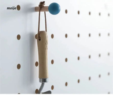 OGI NO RYOHIN Colorful Cave Panel Accessories Wooden Hooks from OGI NO RYOHIN