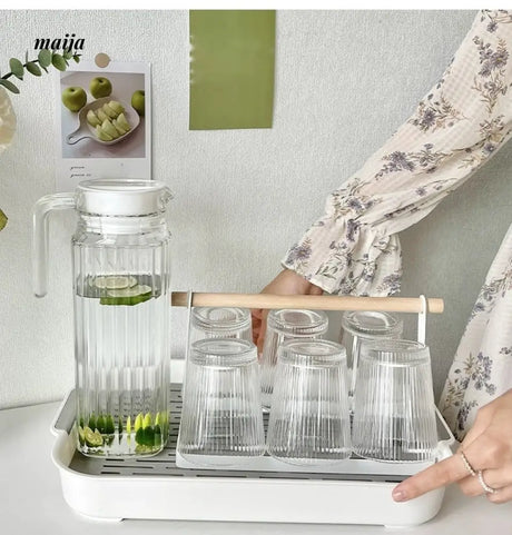 BANKE Glossy Glass Holder Storage Drying Rack from BANKE