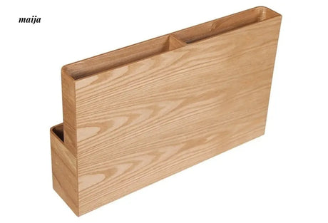 MUSN Two-Layer Wooden Slippers Cabinet from MUSN