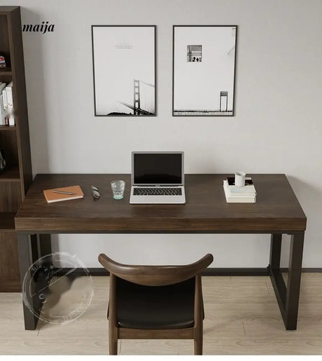 SUNX Minimalist Solid Wood Office Desk from SUNX