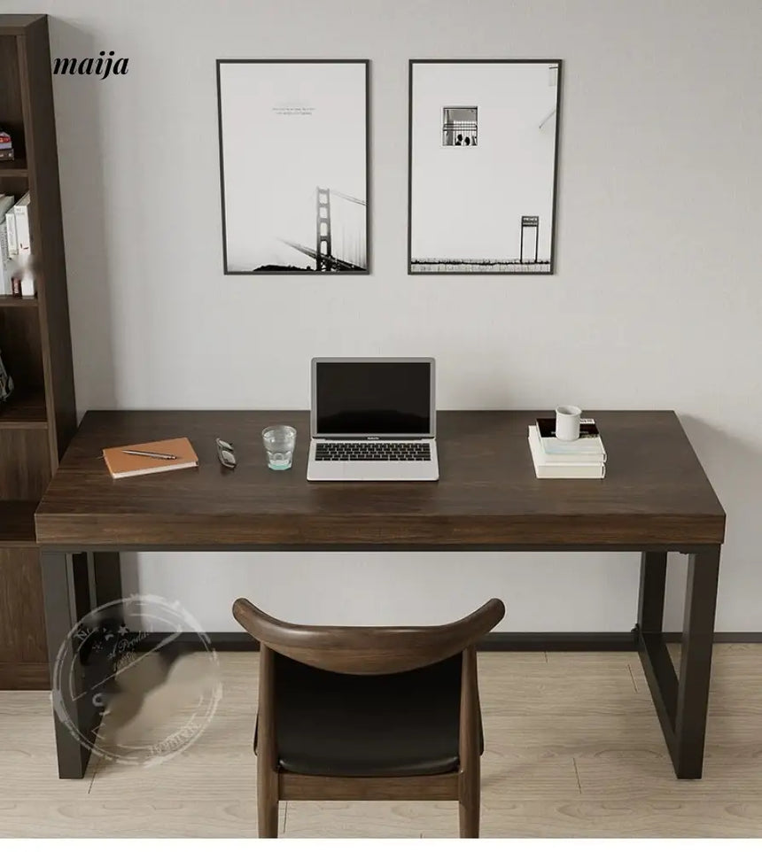 SUNX Minimalist Solid Wood Office Desk from SUNX
