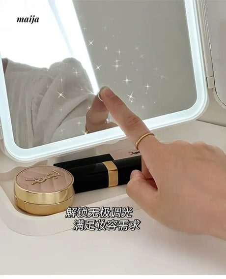 MELONGIRL Folding Storage Box with Light from MELONGIRL