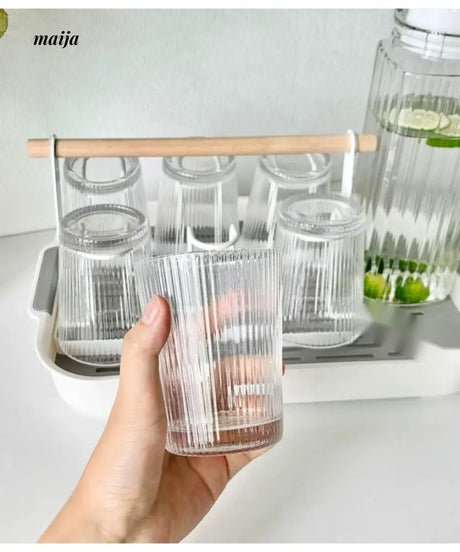 BANKE Glossy Glass Holder Storage Drying Rack from BANKE