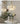 NANCY French Cream Chandelier Pleated Glass Shade from NANCY