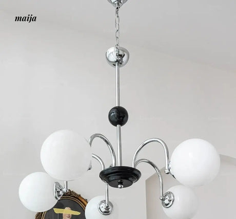 LYNN Space Age Glossy Ceiling Lamp from Lynn's Lamp
