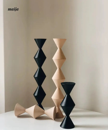 HOMESIDE Endless Column Solid Wood Candlestone from HOMESIDE
