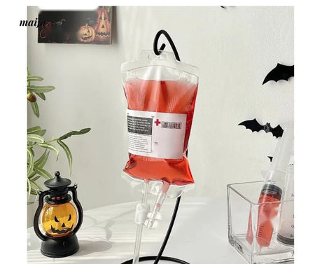 BANKE Halloween Blood Bag Drink Bottle Decoration from BANKE
