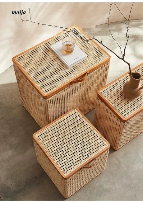 RATTAN CRAFTSMAN Wooden Storage Box from RATTAN CRAFTSMAN