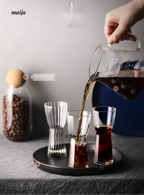 JOTO High Quality Wineglass Coffee Glass Cup Set from JOTO