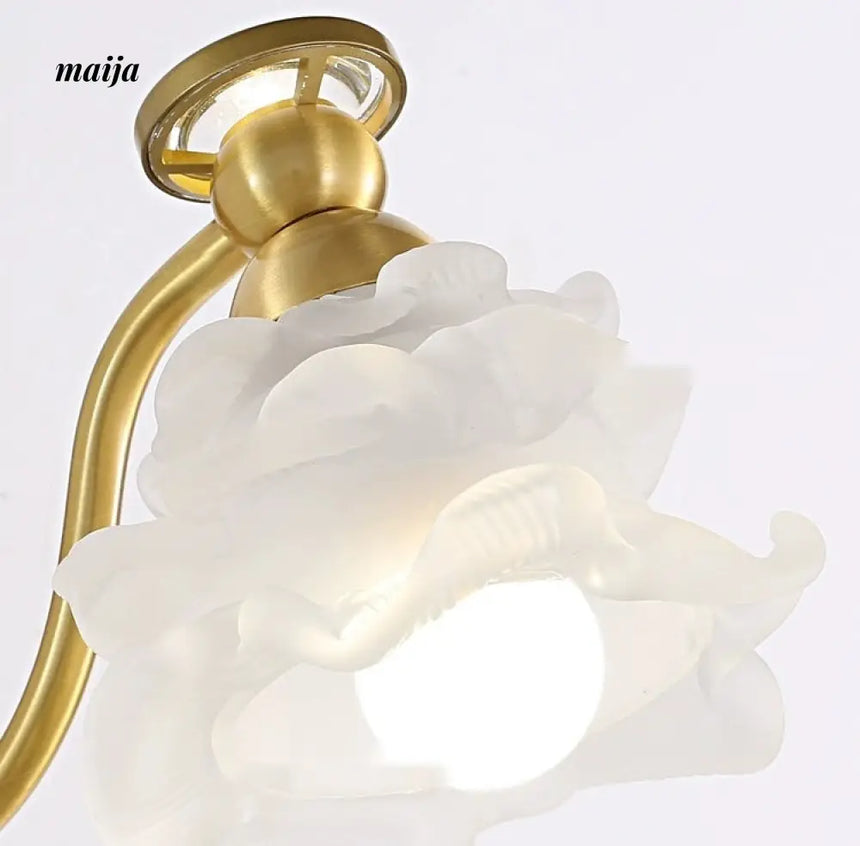 NANCY French Copper Chandelier Bathroom Mirror Light from NANCY