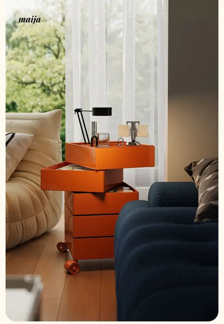 PUMPKIN BOX Rotating Storage Bedside Cabinet from PUMPKIN BOX