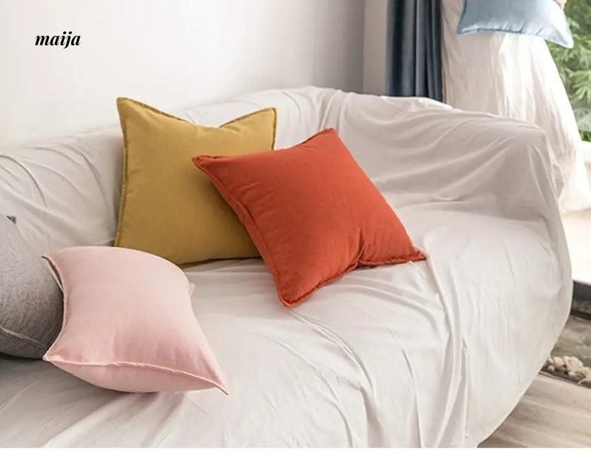 MAN YUE HOME Scandinavian Sofa Pillowcase with Cotton Cover from MAN YUE HOME