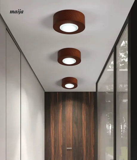 CH LIGHTING Modern Wooden LED Corridor Ceiling Light from CH LIGHTING
