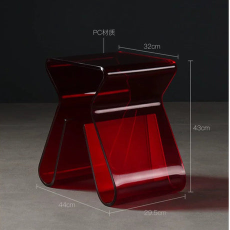 LAZYSPACE Mila Transparent Coffee Table from LAZYSPACE