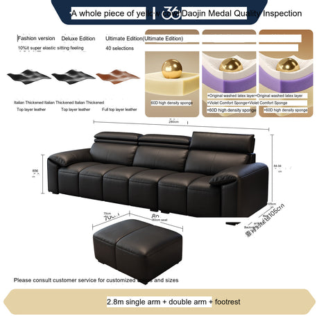 FASATI Oliver Sleek Modern Minimalistic Sofa from FASATI