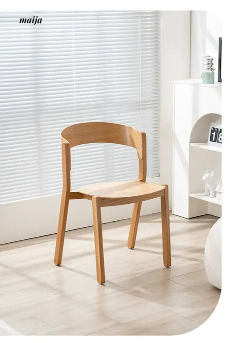 MIKA White Oak Backrest Dining Chair from MIKA