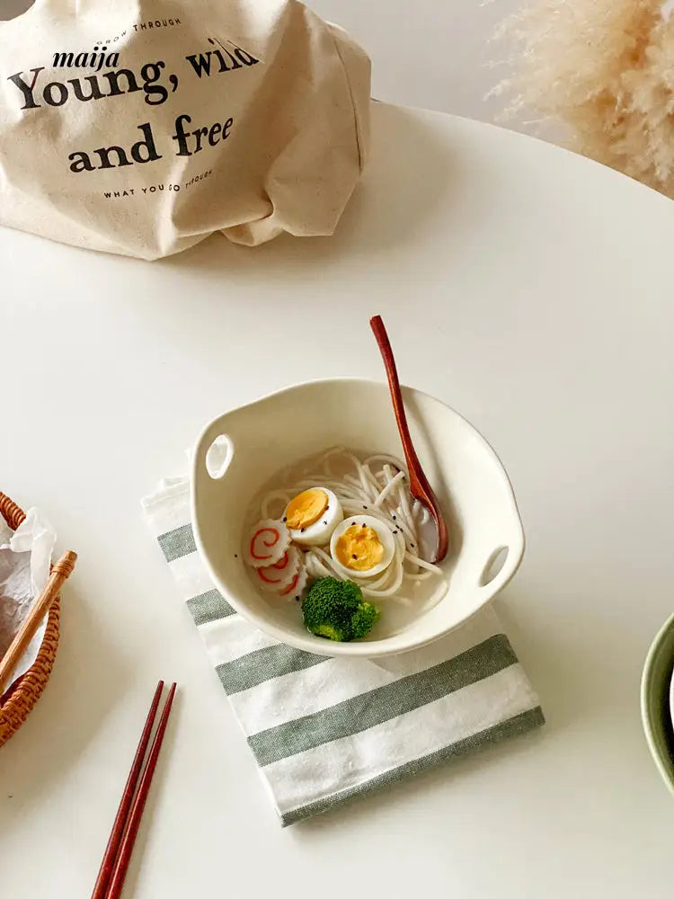 Chopstick Hole Noodle Bowl from maija