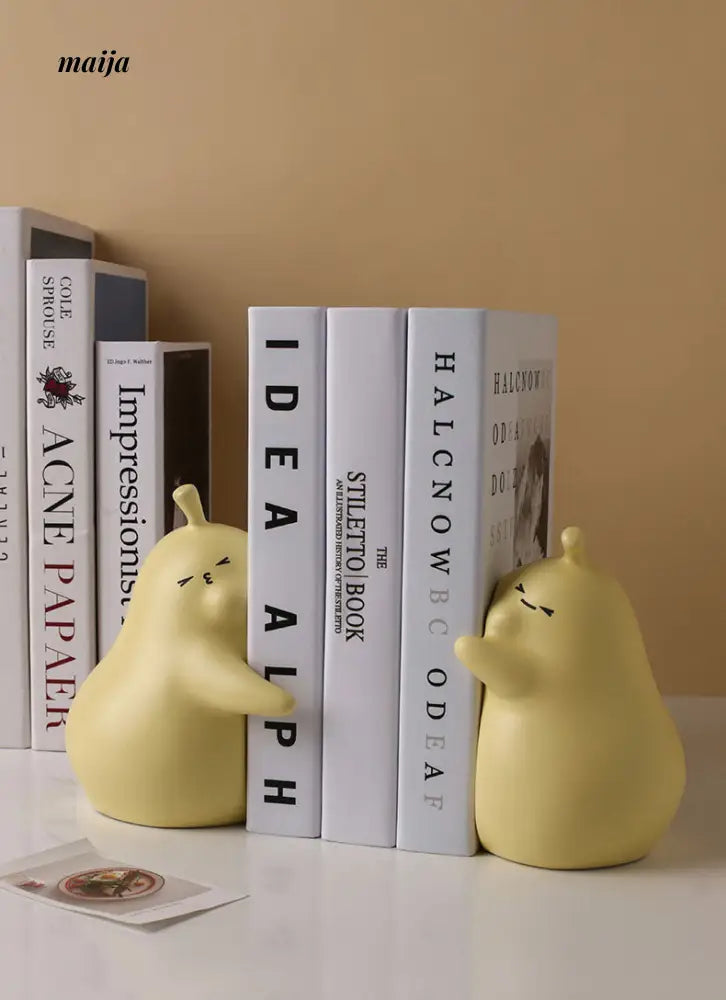 Hugging Pears Bookends from maija