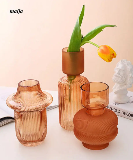 Frosted Glass Vase from maija