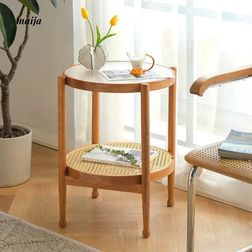 SLIGHTLYCOOL Cherry Wood Coffee Table from SLIGHTLYCOOL