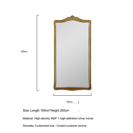 LANXESS Marisol Vintage Carved Full-Length Mirror from LANXESS