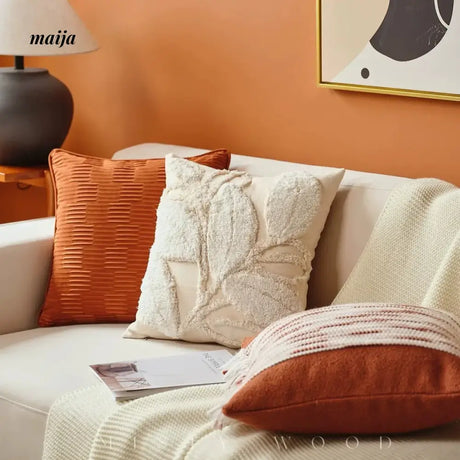 MISTYWOOD Advanced Orange Sofa Pillow from MISTYWOOD
