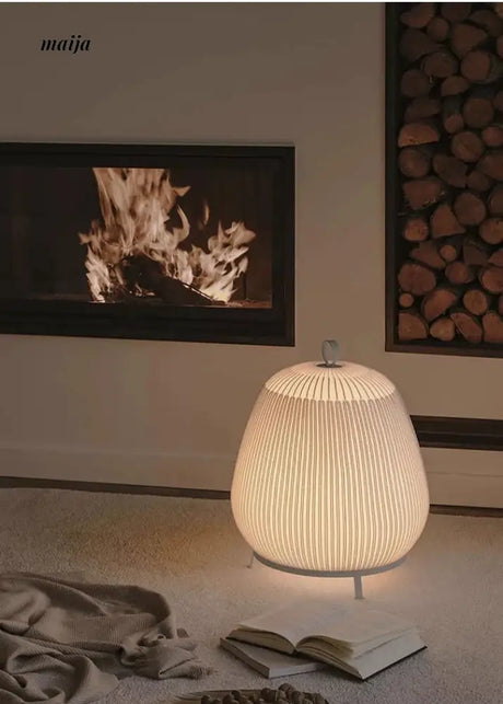 Bird Cage Round Table Lamp from maija
