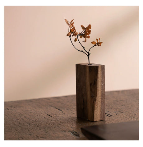 MUMO Ella Solid Wood Vase from MUMO