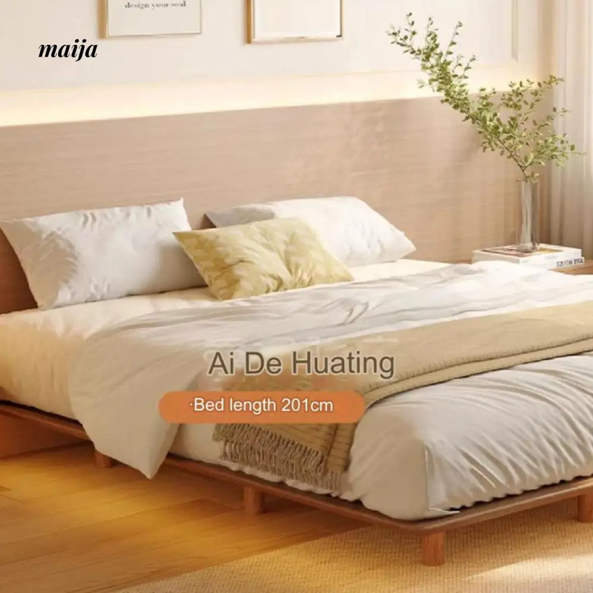 Curtis Solid Wood Platform Bed from AI