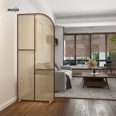 HARUNO Gemma Rattan Partition Wall from HARUNO