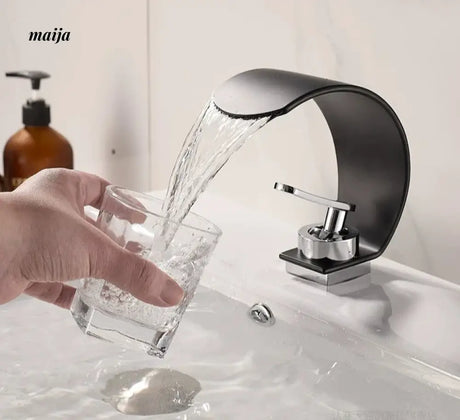C Shaped Waterfall Faucet from Kaiyashi