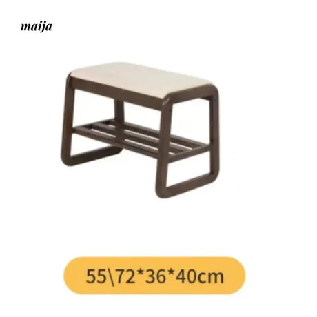 Eliot Solid Wood Shoe Changing Bench from maija