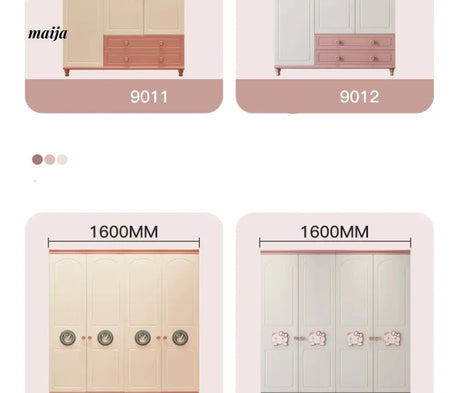 BETTYLEI Pink Kitty Children's Wardrobe from BETTYLEI
