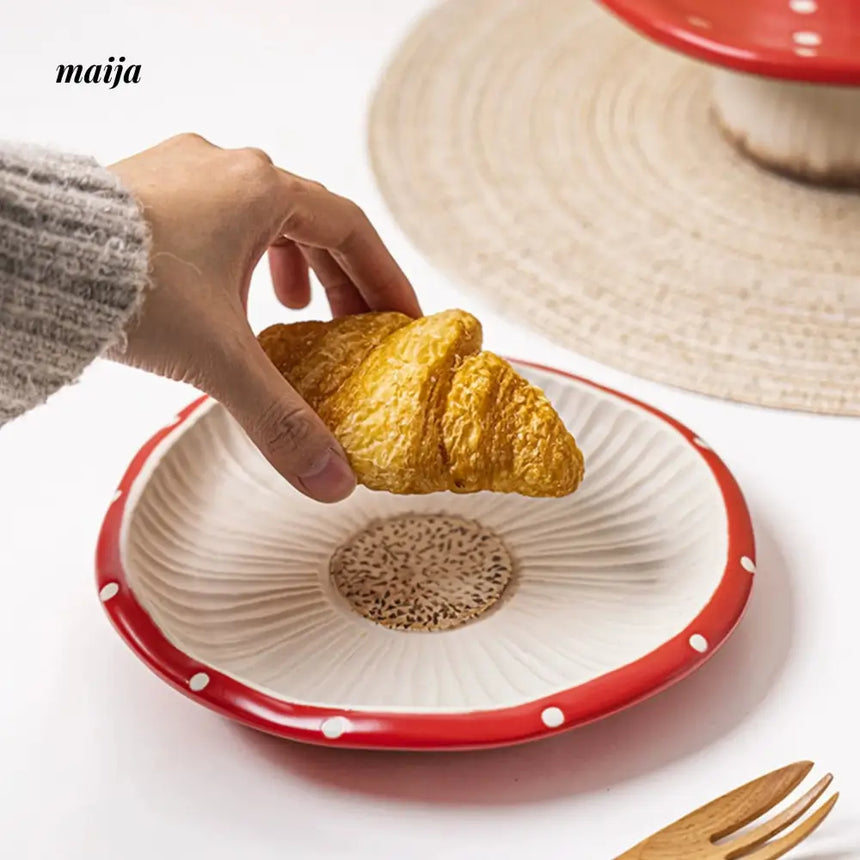 LIVETAI High Quality Mushroom Afternoon Tea Set from maija
