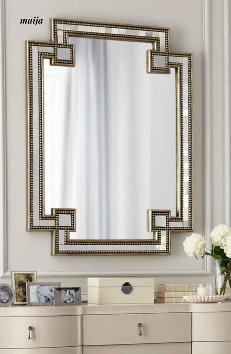 DONGGUAN Retro Square Wall Mirror from DONGGUAN